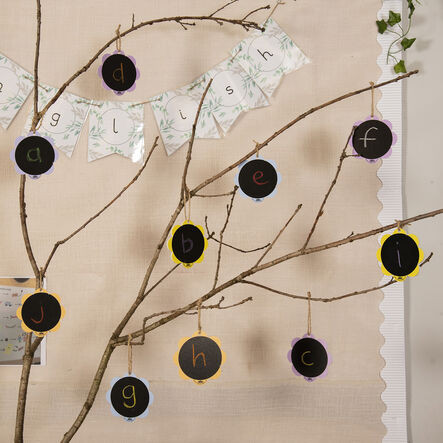 ECO virágos rajztábla, játszótér táblacsomag