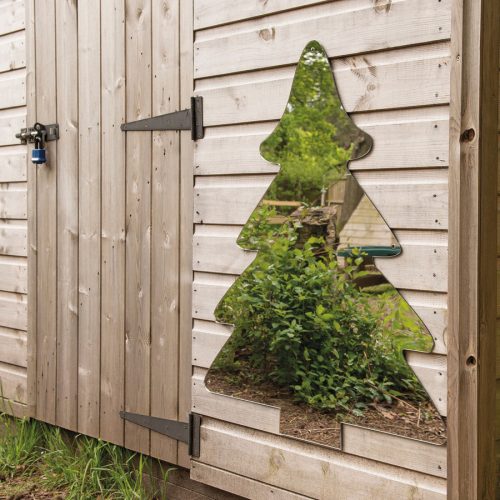 Kültéri, tükrös, fa alakú rajztáblák (3 db)