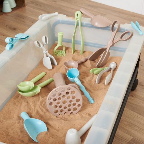 ECO Homokozó és finommotorika eszközkészlet (21 db)