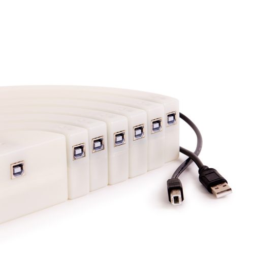 Szivárványos világító ívek