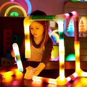 Világító hengerek és csatlakozók készlet