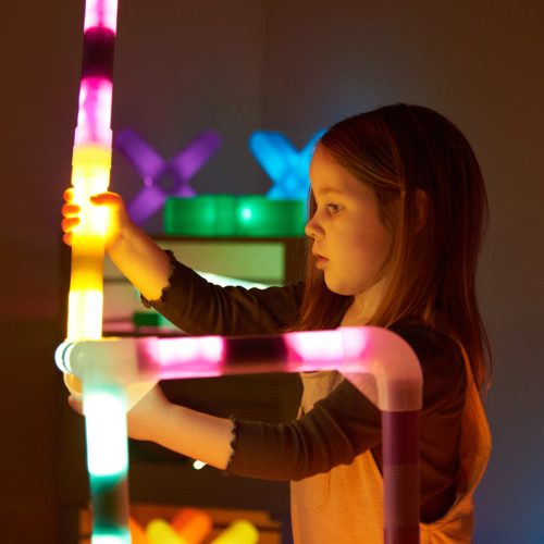 Világító hengerek és csatlakozók készlet