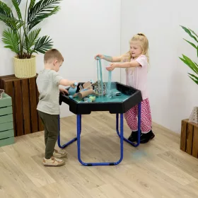 Állvány a normál és mini tereptálcához (kék)