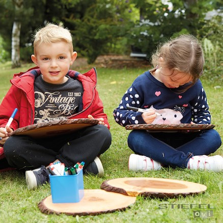 Kültéri fa írótábla (4db)