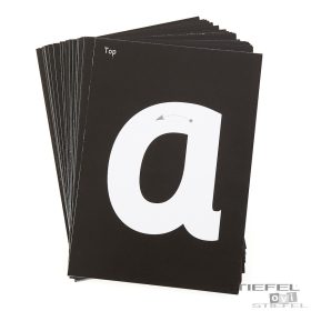 Kisbetűk - Sablonok fénylő rajztáblához