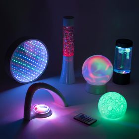 Fényjáték-kiegészítők szenzoros szobába