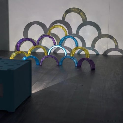 Ragyogó, egymásba rakható ívek (12 db)