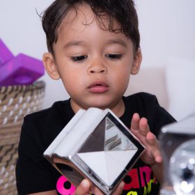 Fémes hatású építőkockák (12 db)