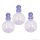 Átlátszó műanyag bájital palackok, többféle kiszerelésben (3db)