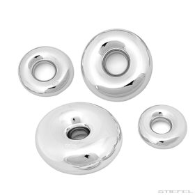   Fémes tükröződő fánkok, többféle kiszerelésben (4db)