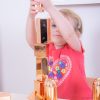 Fémes építő elemek, rose gold, többféle kiszerelésben (16db)