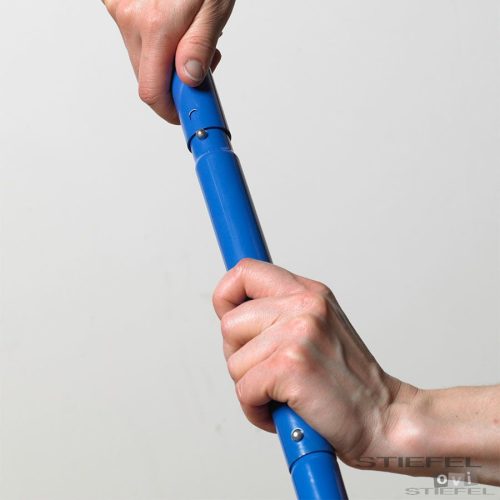 Állítható magasságú állvány a tereptálcához, kék