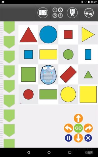 Blue-Bot® Robotméhecske - programozható padlórobot Bluetooth funkcióval