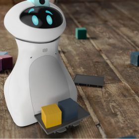 Cserélhető pocak Oti-Bot-hoz: Targonca 3 raklappal