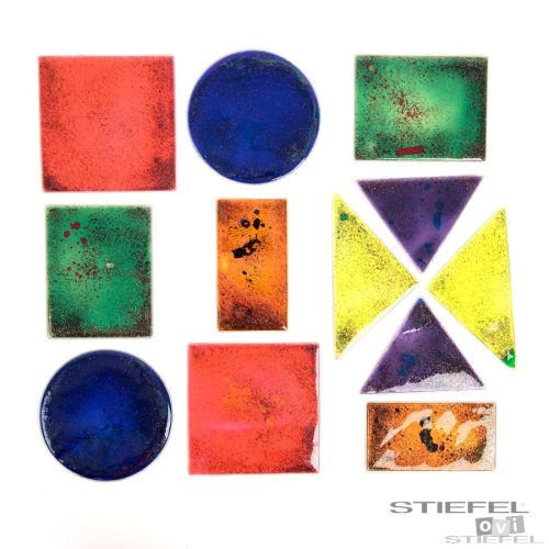 Többszínű Squidgy Sparkle Formák