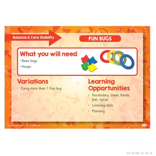 Fizikai fejlesztőeszközök és tevékenységkártyák