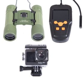   Természettudományos felfedezőkészlet (távcső, digitális kamera és endoszkóp)