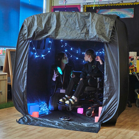 Sötétkuckó szenzoros szoba