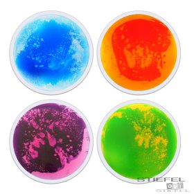 Folyadékkal töltött padlóelem - kör alakú, 50 cm, 4 db