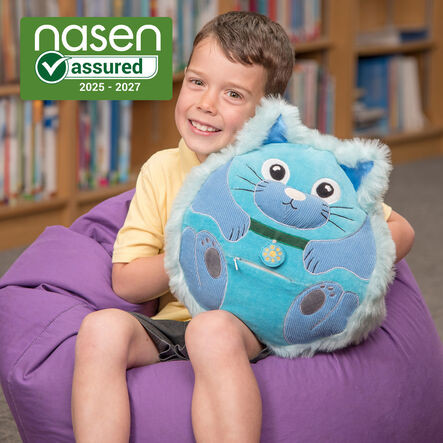 Nyugtató cica súlyozott plüss