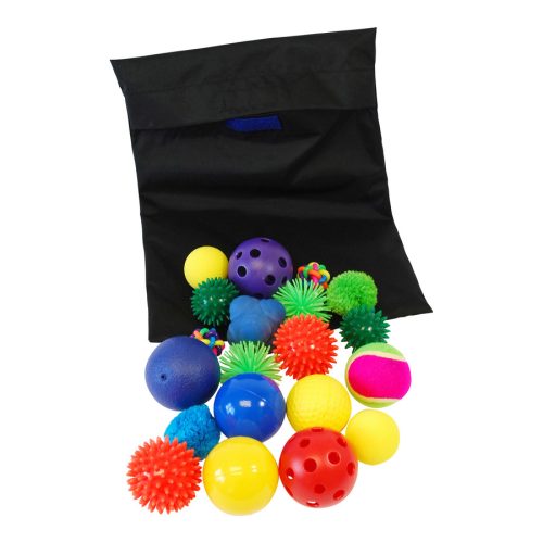 Multiszenzoros Tapintásfejlesztő Labdakészlet (20 db-os)