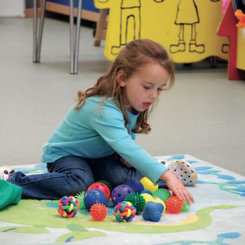 Multiszenzoros Tapintásfejlesztő Labdakészlet (20 db-os)