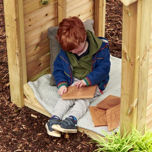 Légzést segítő táblák fából (6 db)