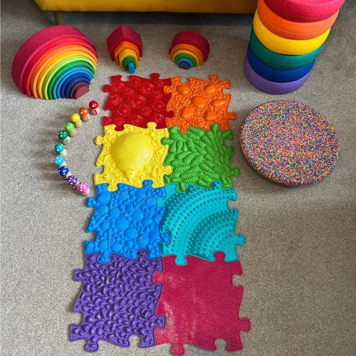 Happy Feet szenzoros szőnyeg (8 db)