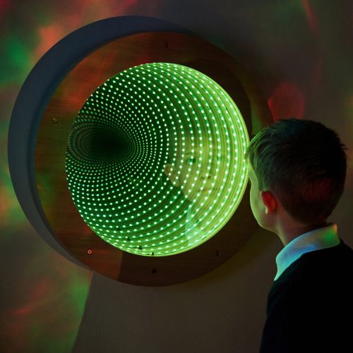 Világtó elemek szenzoros szobába