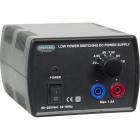 Tápegység, fokozatos 3-12V, 1,5A
