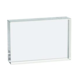 Prizma - tiszta üvegből, négyszögletes