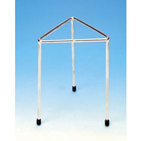 Rozsdamentes acél állvány, 200 mm x 125 mm