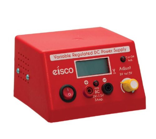 Eisco szabályozott egyenáramú tápegység 3-12V/2,5A digitális