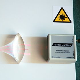 RayZer Lightbox – Modern sugárbox lézerrel