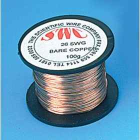 Réz drót,  28swg (125g)