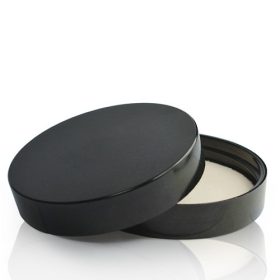   Fekete karbamid kupakok, sima vattával R3/58 mm (54 db-os csomag)