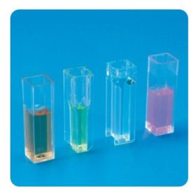   Küvetták, látható fényhez, PS, fél-mikro, 12x12x45 mm, 2,5 ml (100 db/csomag)