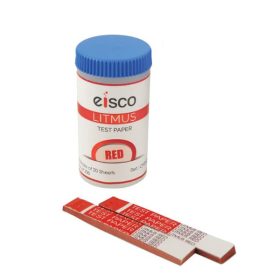   Vörös lakmuszpapír (200 csík, 5 könyvecske műanyag tartóban)
