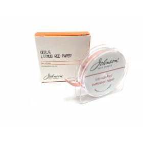   Scichem vörös lakmuszpapír – lúgteszt, pH 4.3–8.1 (10× könyv, 20 lap/könyv)