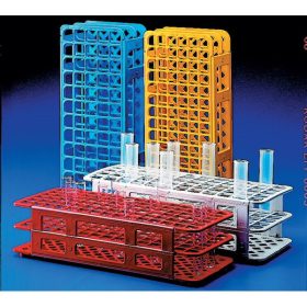   Kémcsőtartó-állvány, 13mm átmérő, 90 lyuk (6x15) (20 db)