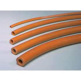   Piros gumicső, nagy teherbírású, 6,5mm átmérő (10 méter)