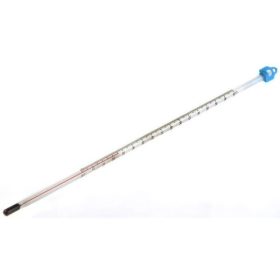   Hőmérő 300 mm, -10/150°C, 1,0°C felbontás, 76 mm bemerítés, piros szeszes töltet (darabonként)