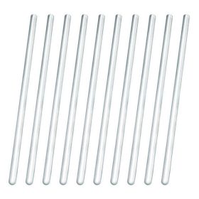   Boroszilikát üveg keverőrudak, 6mm átmérő, 200mm hosszú (10-es csomag)