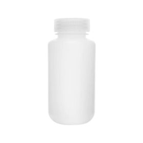   HDPE reagenspalack, széles nyakú, csavaros kupakkal, 250ml (12-es csomag)