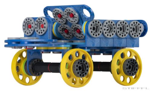 Tower Crane + Truck építőkészlet (toronydaru és teherautó)