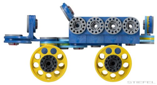 Tower Crane + Truck építőkészlet (toronydaru és teherautó)