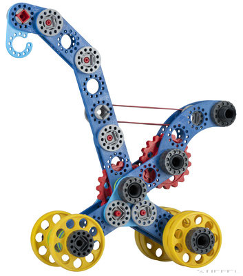 Tower Crane + Truck építőkészlet (toronydaru és teherautó)