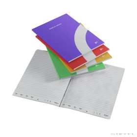 Jegyzetfüzet Dabliu Pen-hez, A4, vonalas, 80 oldal