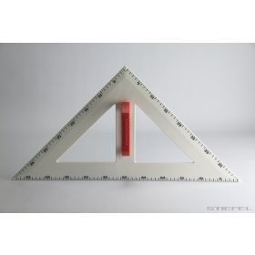 Táblai háromszögvonalzó, 45°, 60 cm, mágneses