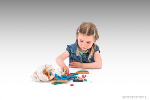 Számoló rudak 10 különböző színben (126 db)